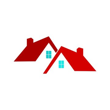 Home roof icon, House Roof Icon Logo 