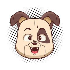 Dog cute cartoon