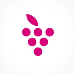 grappe de raisin- vecteur