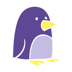 cartoon doodle small penguin