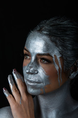 Silver Metallic Make-up
