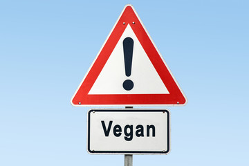 Schild 327 - Vegan