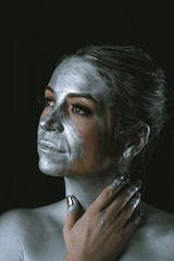 Silver Metallic Make-up