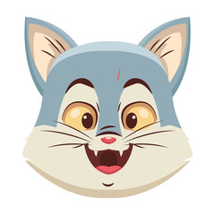Cat cute cartoon