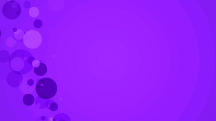 Colored different circles. Background of different sizes of circles of different shades of the same color.