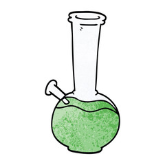 cartoon doodle bong