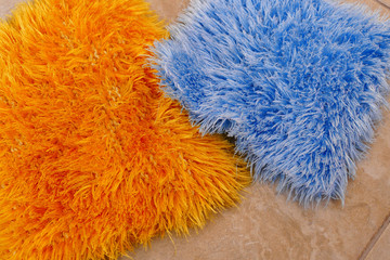 colored bathroom sac,

