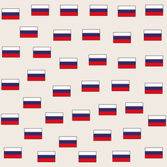 Russia flag background