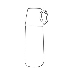 vector, on white background, tea thermometer circuit