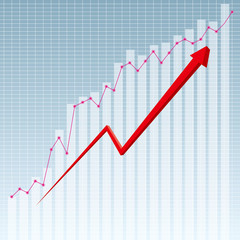 Obraz premium Business data analysis. Enterprise performance report design.