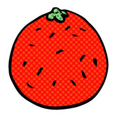 cartoon doodle tomato