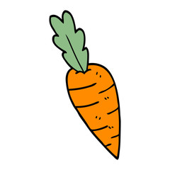 cartoon doodle carrots