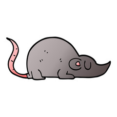 cartoon doodle mouse