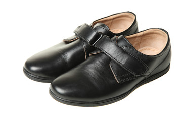 Black classic shoes