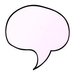 cartoon doodle speech bubble