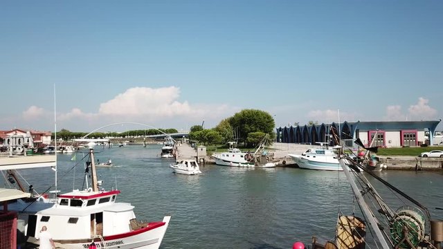 Marano lagoon historic center