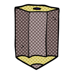 cartoon doodle colored pencil