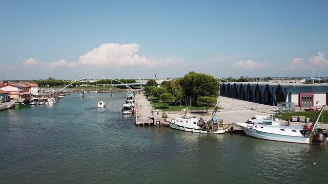 Marano lagoon historic center