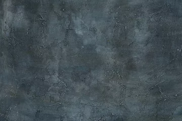 Acrylic prints Stones Abstract grunge art decorative design gray blue dark stucco concrete background unique wall texture