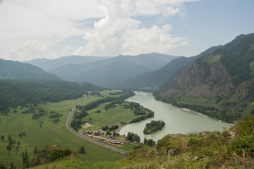 valley of the river Ktun