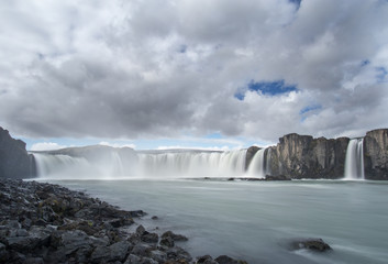 Godafoss waterfall on Iceland