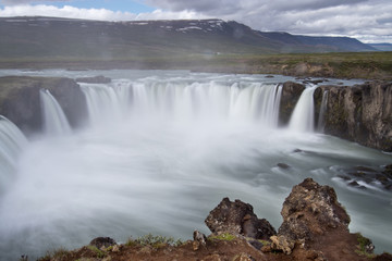 Godafoss waterfall on Iceland