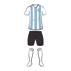 Argentina soccer tshirt