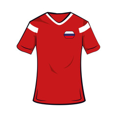 Russia soccer tshirt