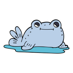 cartoon doodle of a fish