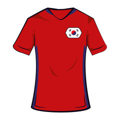 South korea soccer tshirt