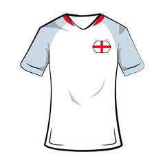 England soccer tshirt