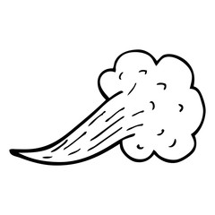 line drawing cartoon expression bubble