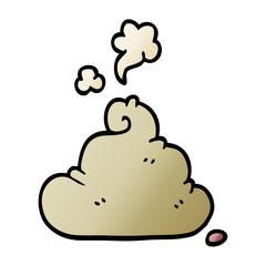 cartoon doodle poop
