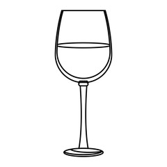 Wine glass cup