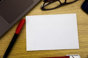 Design business concept Empty template copy space text for Ad website isolated.