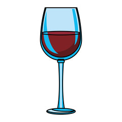 Wine glass cup