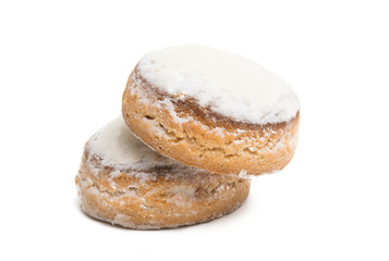 spanish cookies isolated