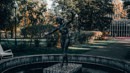 fountain in the park