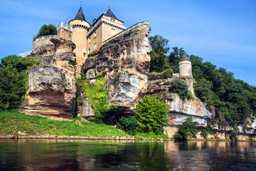 Chateau de Belcayre, Dordogne, Frankreich