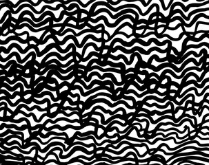 Brush pattern. Grunge background. Vector.