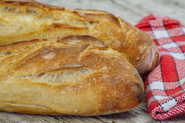 freshly baked bread