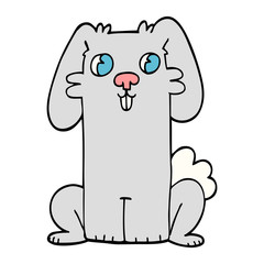 cartoon doodle cute bunny