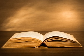 Open Book on tablet