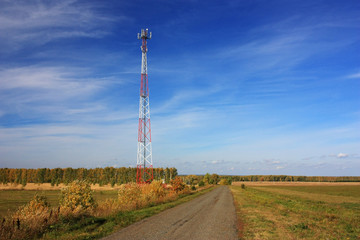Cell Tower in the field