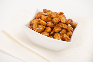 Dessert Nuts in a plate