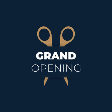 Grand Opening Banner, Poster, Vector Design