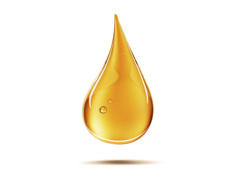 Goldener Tropfen