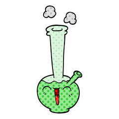 cartoon doodle bong
