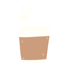 cartoon doodle coffee cup