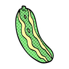 cartoon doodle marrow plant